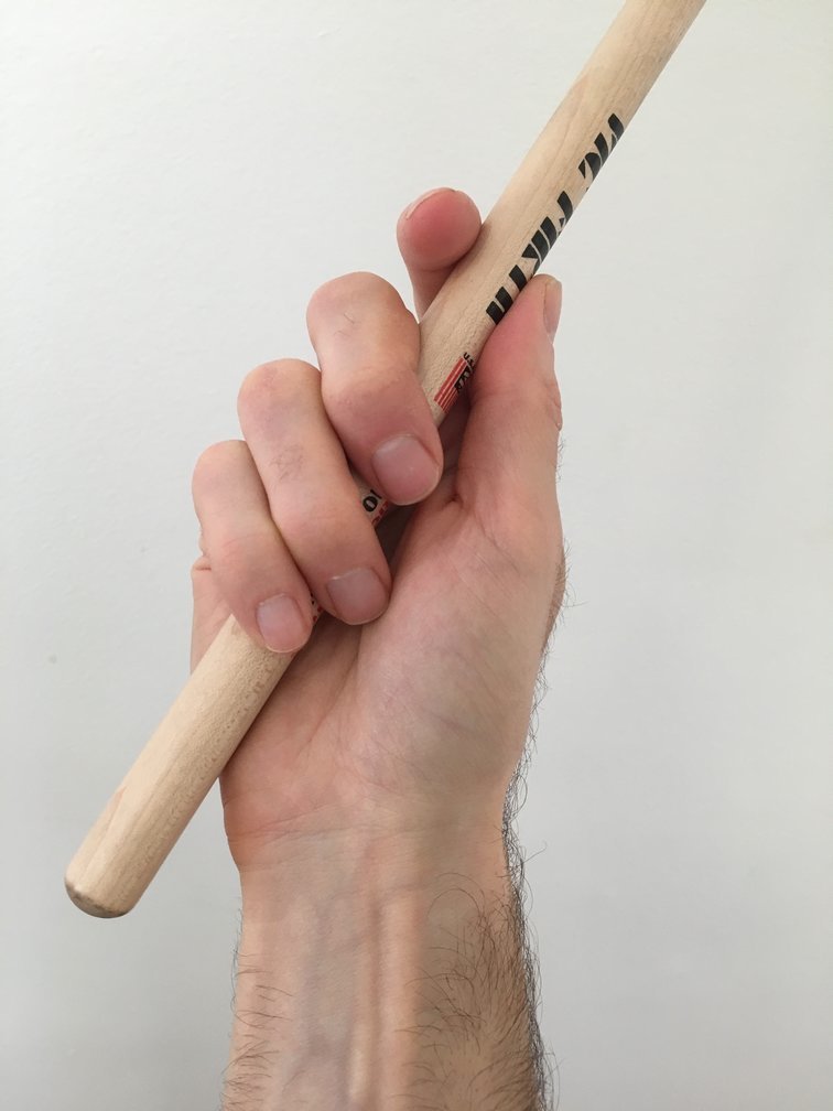 german grip drum stick technique